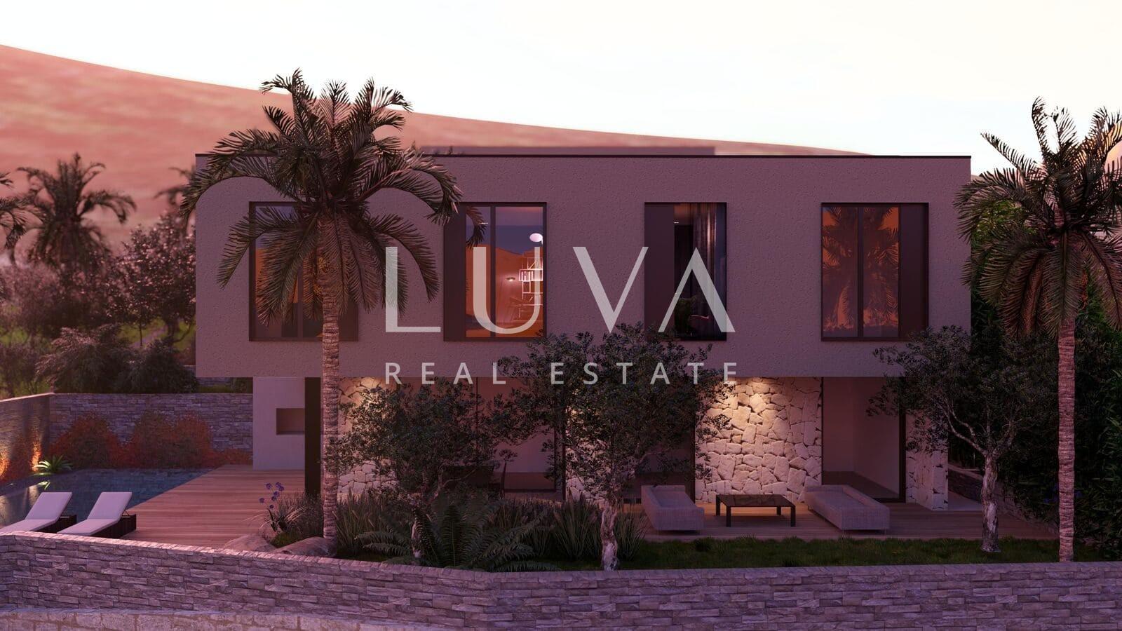 Dubrovnik, Slano, seaside land for sale for the construction of 3 villas.