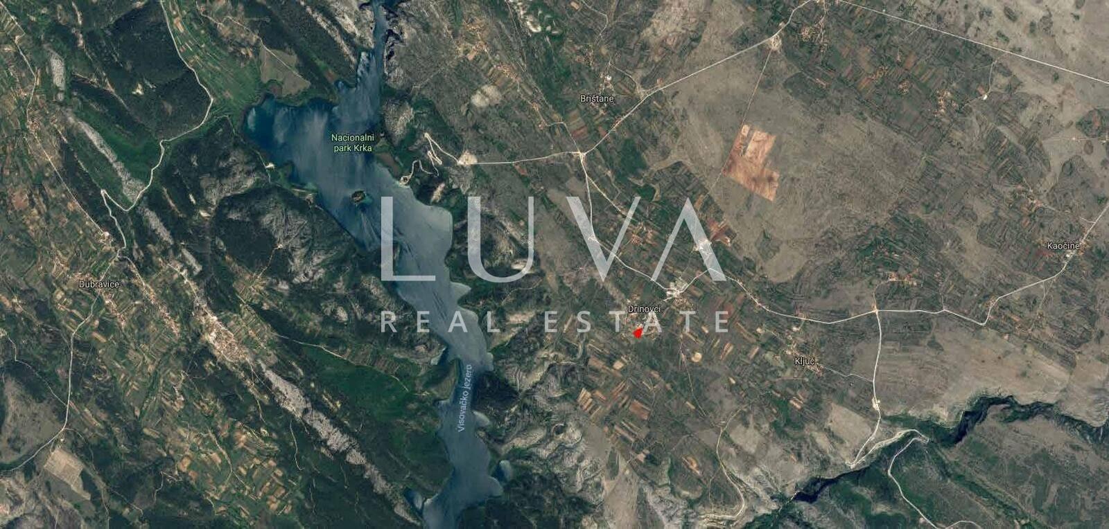 Krka, Drinovci, 573 m² building plot with valid building permit