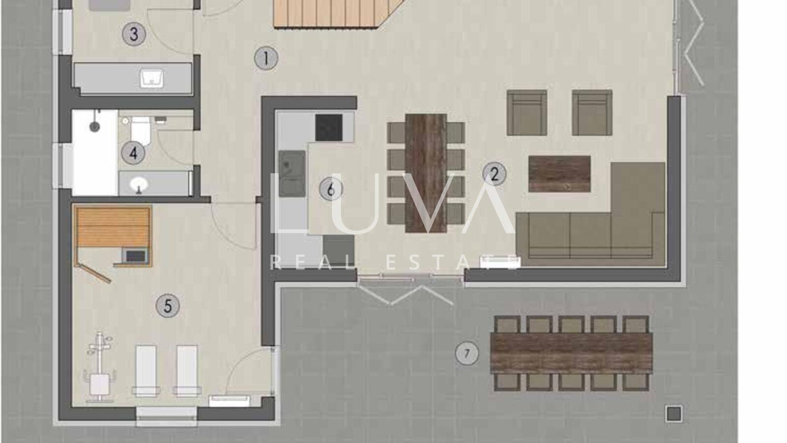 Krka, Drinovci, 561 m² Baugrundstück mit gültiger Baugenehmigung