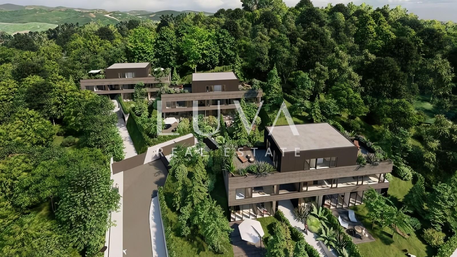 Zagreb, Markuševec, Baugrundstuck mit Projekt zu verkaufen