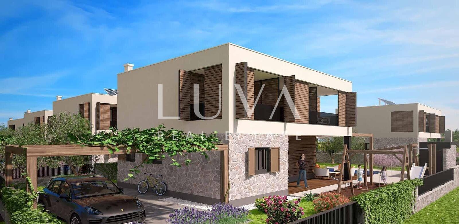 Krka, Drinovci, 614 m² Baugrundstück mit gültiger Baugenehmigung