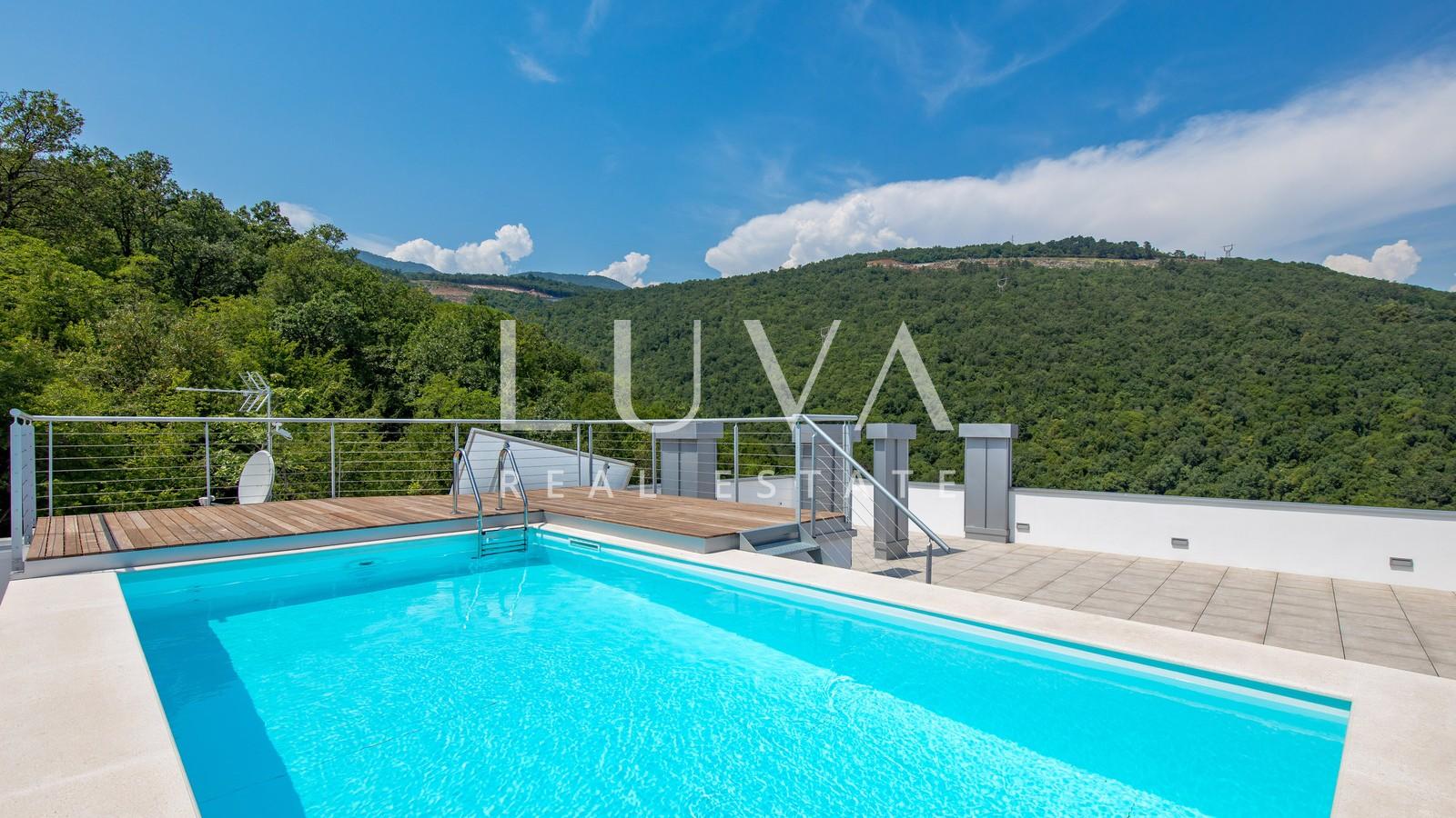 Opatija, luxury new building with sea view, apartment NFA 367.19 m²