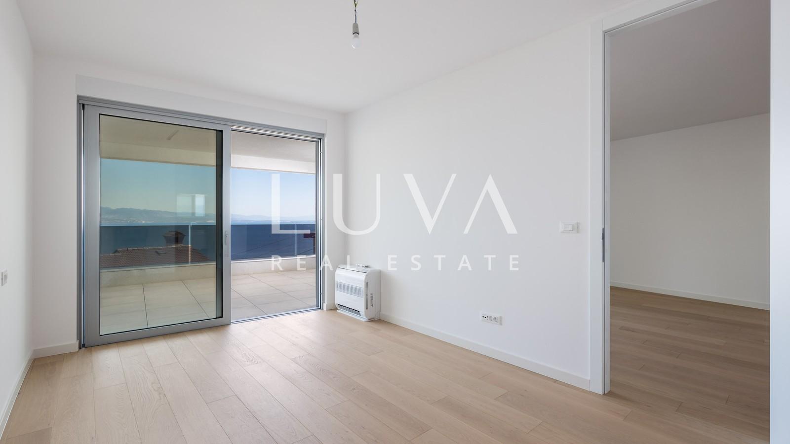 Opatija, luxury new building with sea view, apartment NFA 92.14 m²