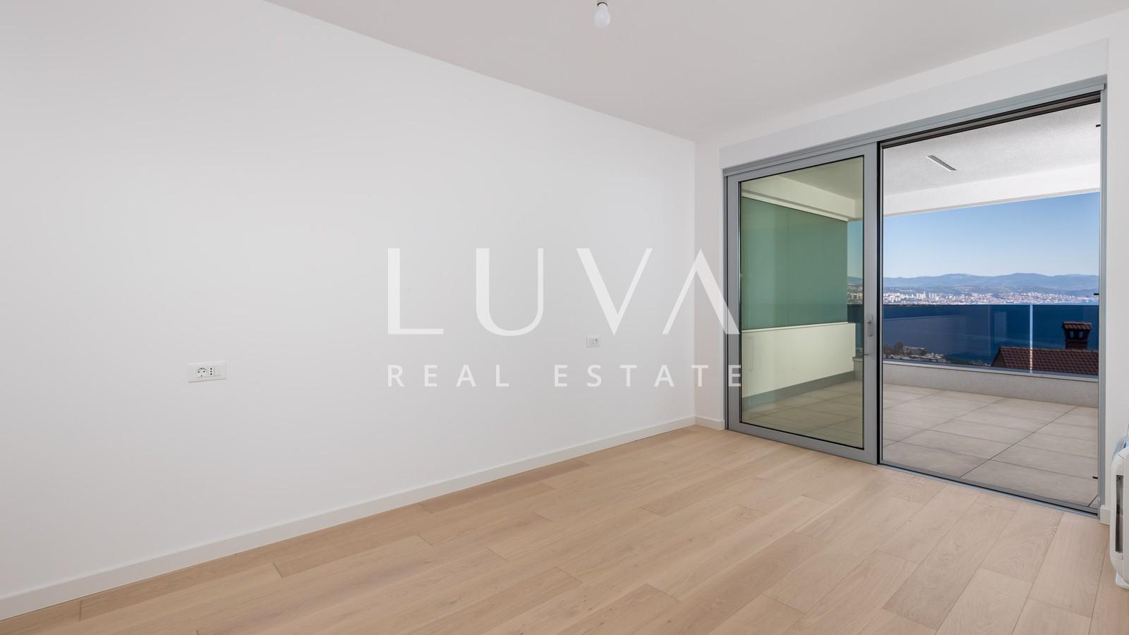 Opatija, luxury new building with sea view, apartment NFA 92.14 m²