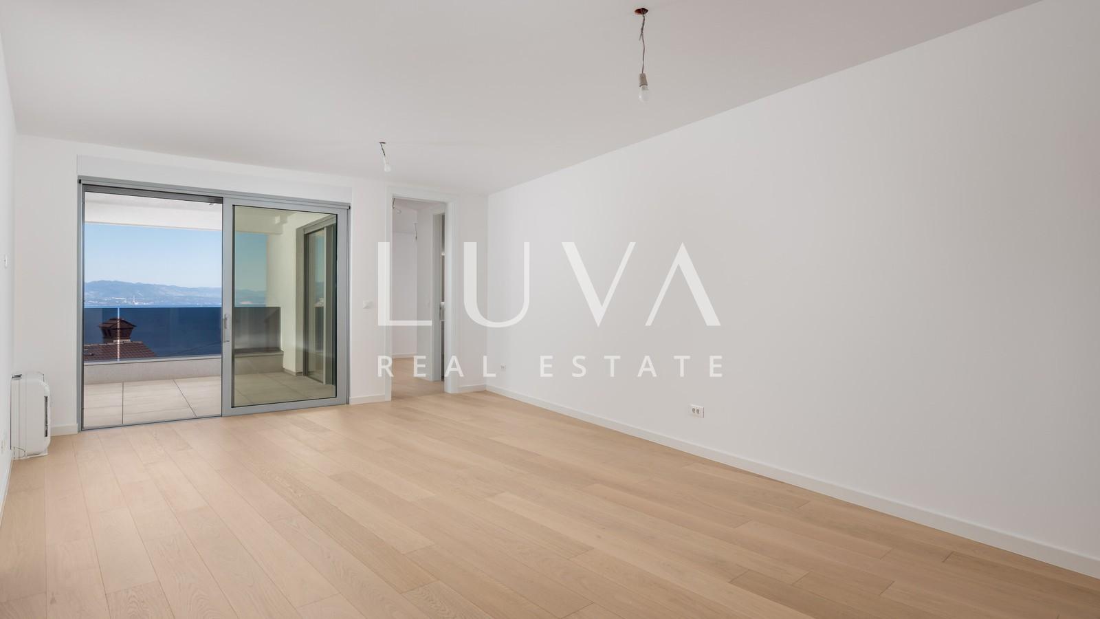 Opatija, luxury new building with sea view, apartment NFA 92.14 m²