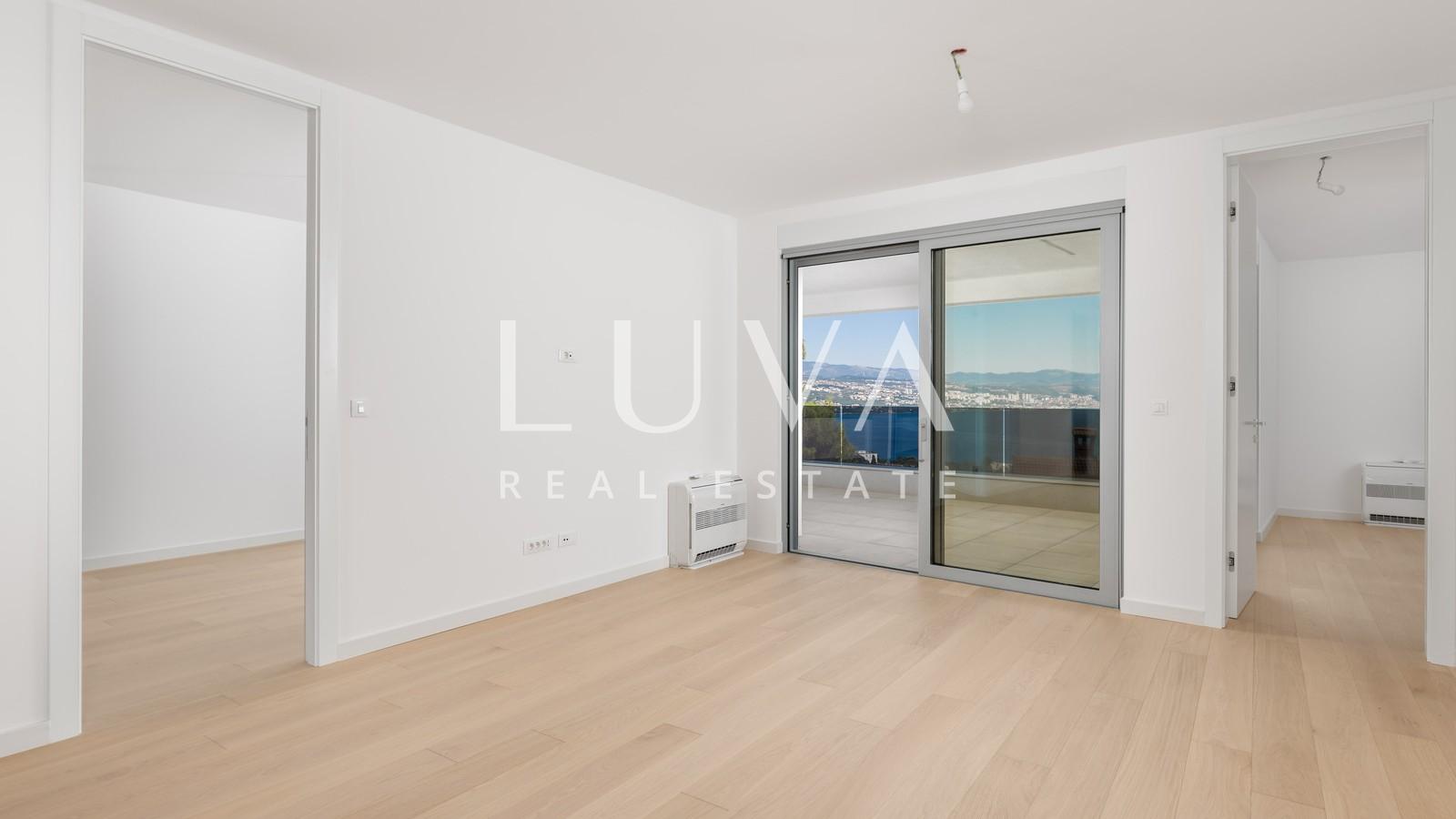 Opatija, luxury new building with sea view, apartment NFA 92.14 m²