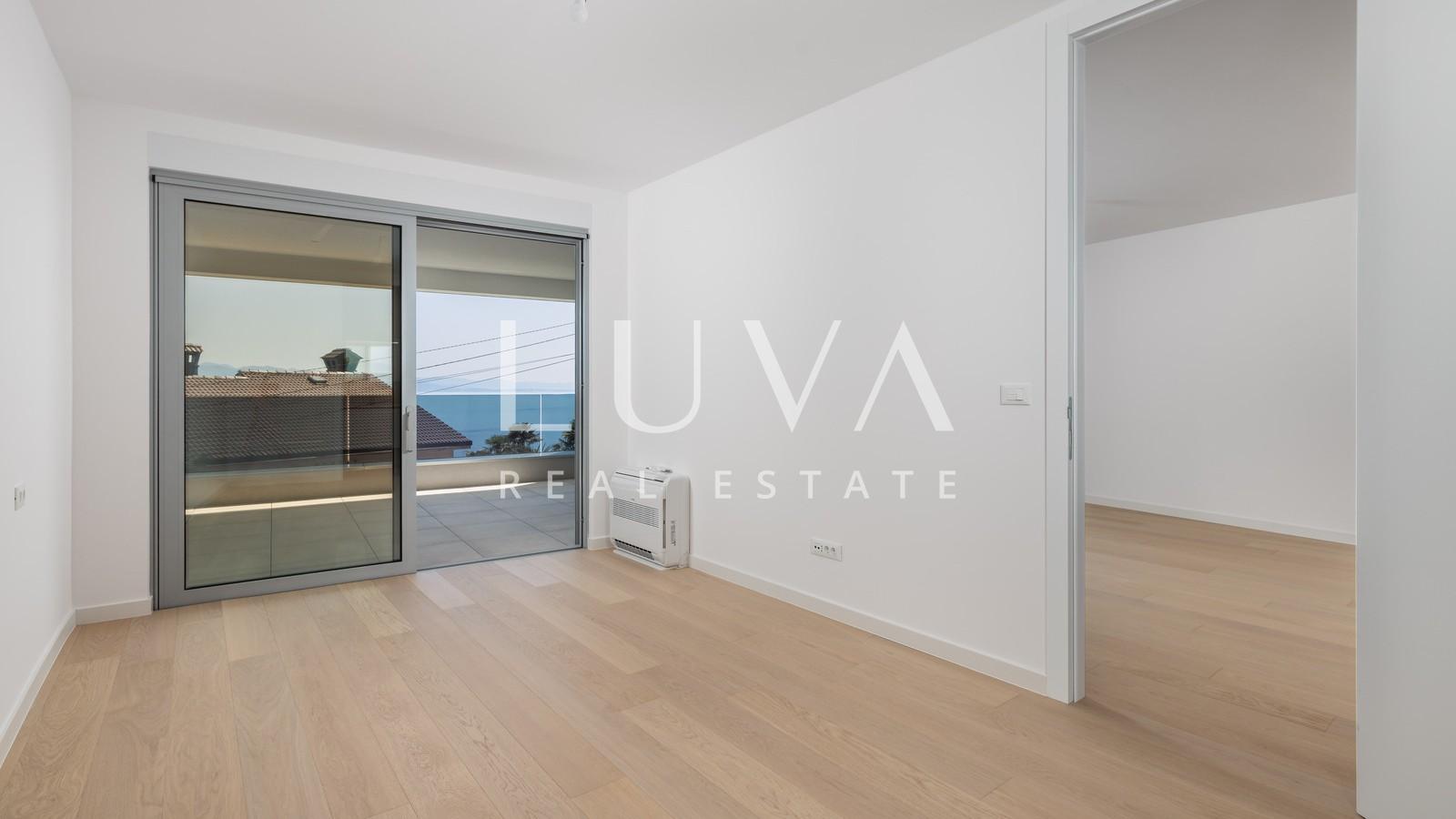 Opatija, luxuriöser Neubau mit Meerblick, Wohnung NF 95,22 m²