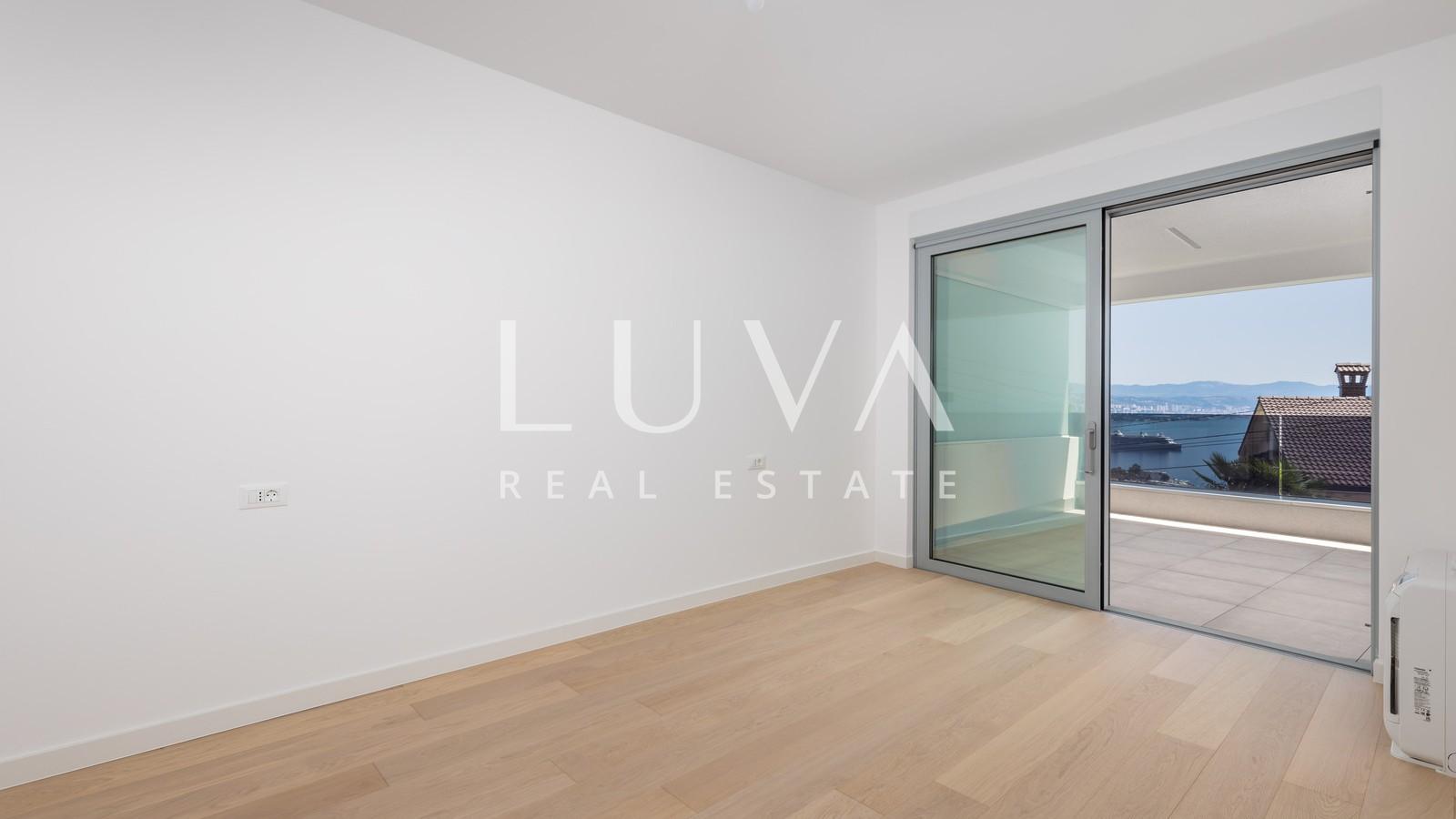 Opatija, luxuriöser Neubau mit Meerblick, Wohnung NF 95,22 m²