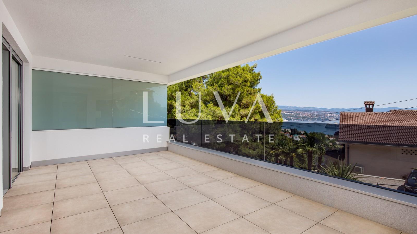 Opatija, luxuriöser Neubau mit Meerblick, Wohnung NF 95,22 m²