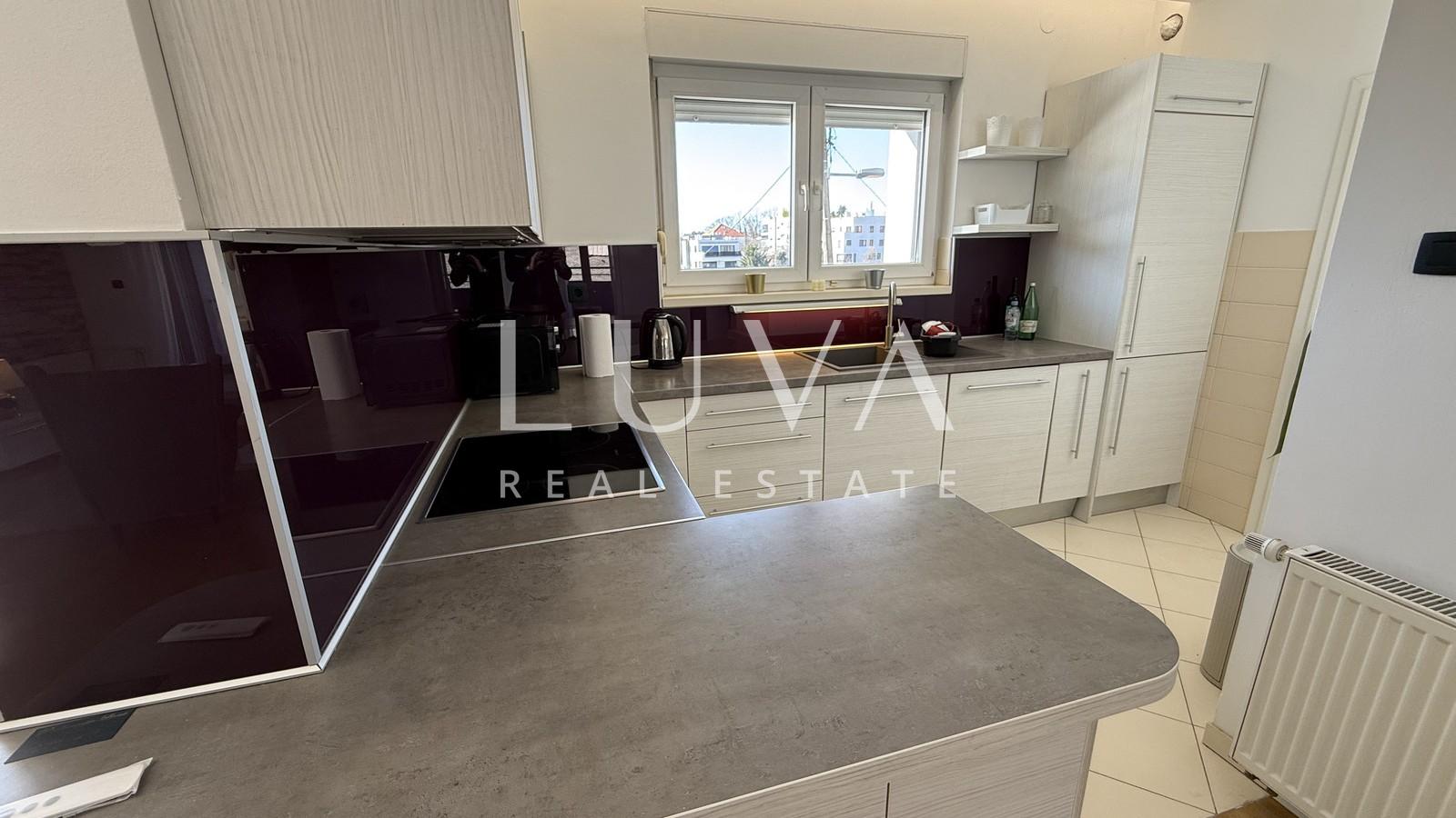 Zagreb, Maksimir, moderne 4-Zimmer-Wohnung mit 2 Terrassen, 130 m²