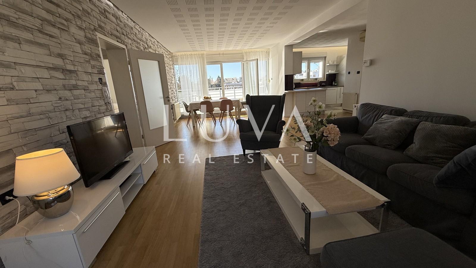 Zagreb, Maksimir, moderne 4-Zimmer-Wohnung mit 2 Terrassen, 130 m²