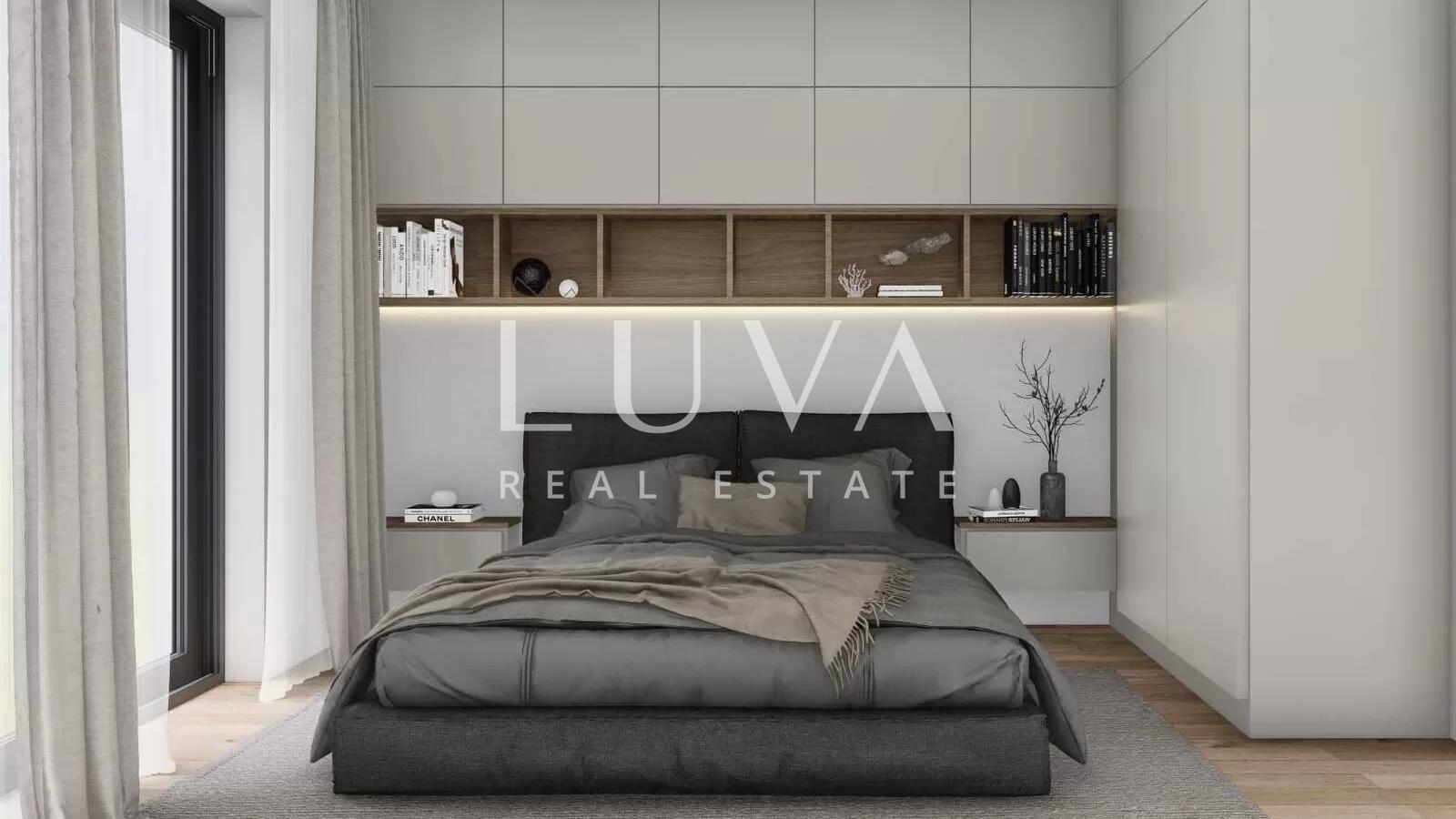 Istria, Tar, modern three-room ground floor apartment with garden in a new building, 57 m2