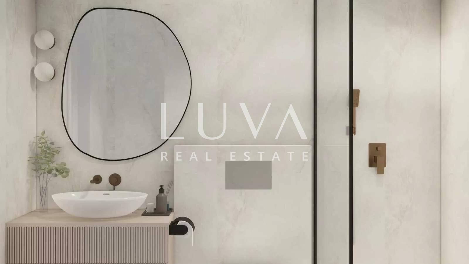 Istria, Tar, modern three-room ground floor apartment with garden in a new building, 57 m2