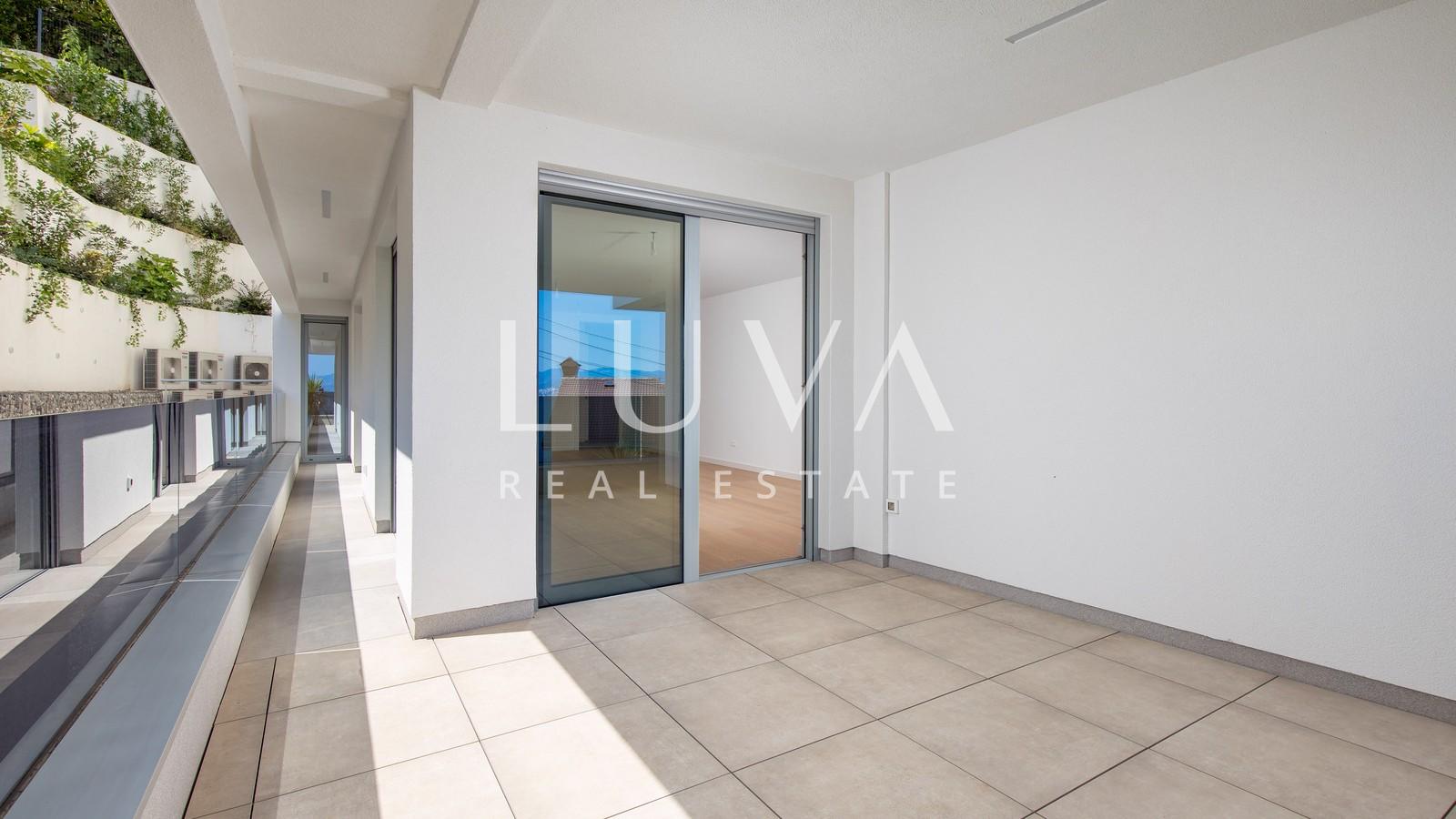 Opatija, luxuriöser Neubau mit Meerblick, Wohnung NF 108,97 m²