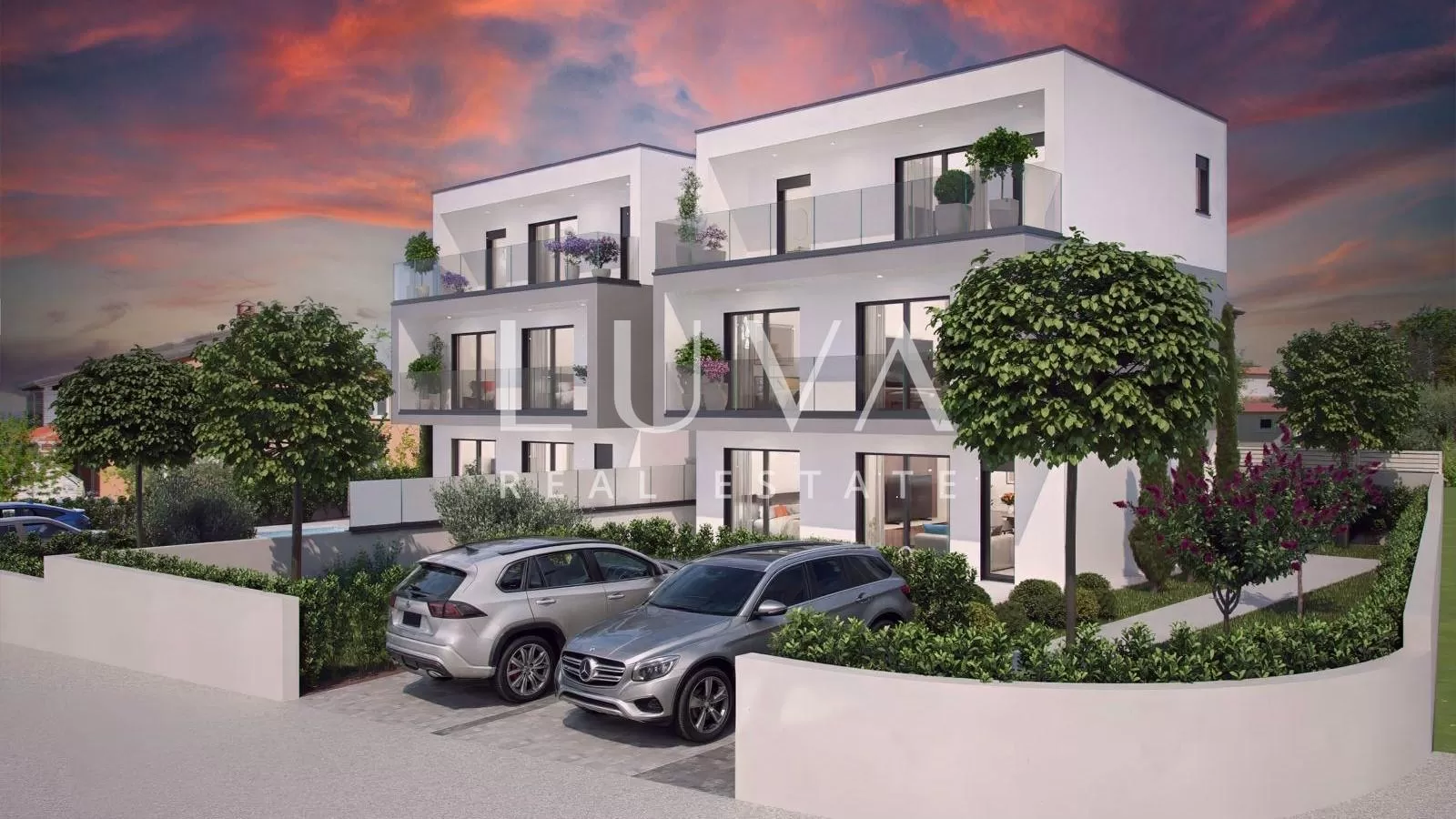 Poreč, luxury sea-view house for sale