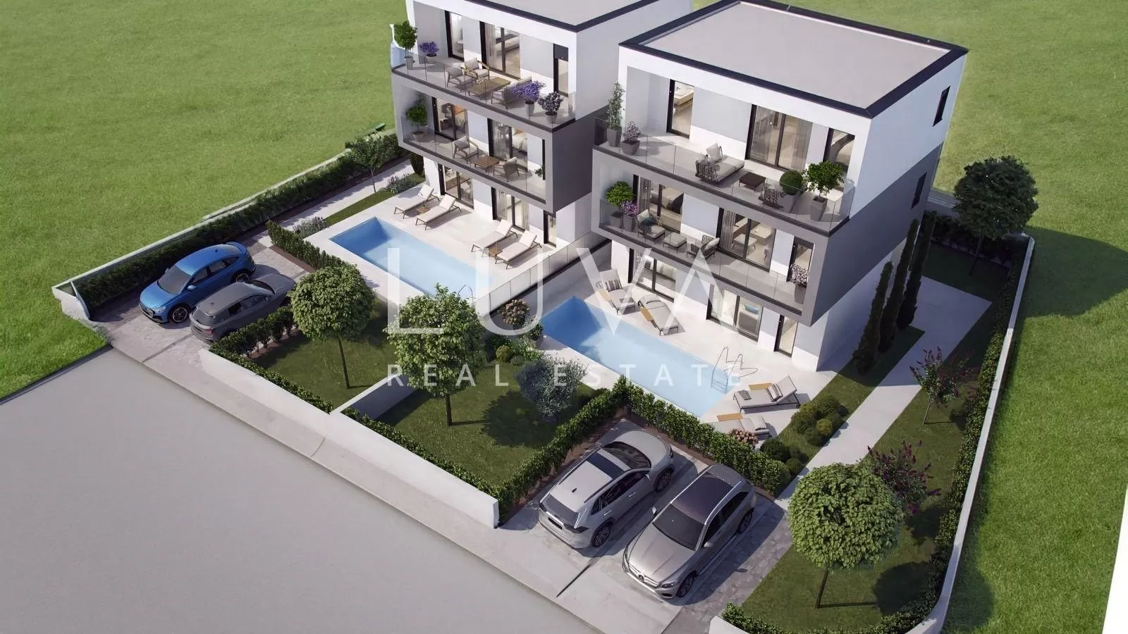 Poreč, luxury sea-view house for sale