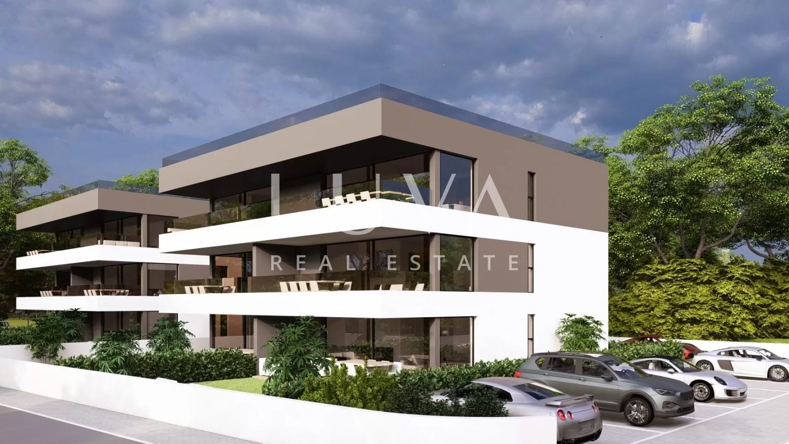 Istria, Poreč, modern penthouse with roof terrace, 181.45 m2