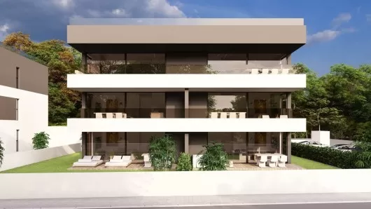 Istrien, Poreč, moderne Penthouse-Wohnung mit Dachterrasse, 181,45 m2