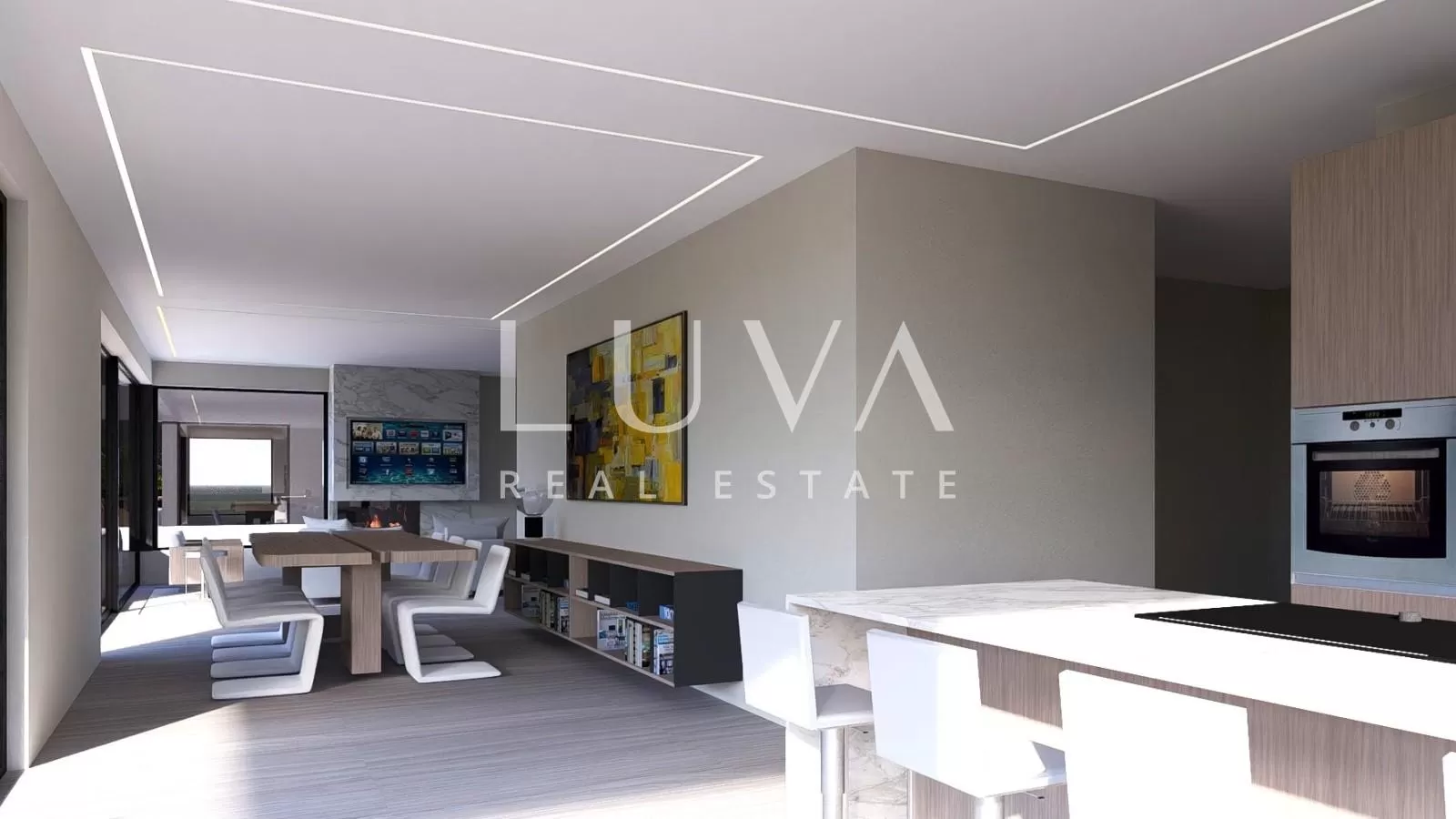 Istria, Poreč, modern penthouse with roof terrace, 181.45 m2