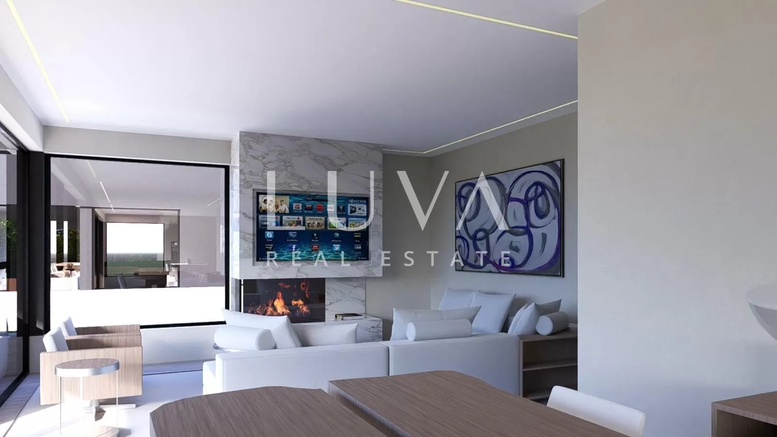Istria, Poreč, modern penthouse with roof terrace, 181.45 m2
