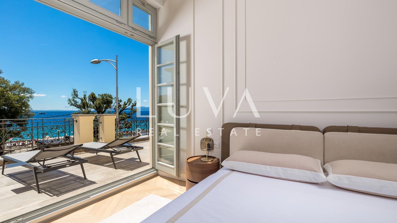 Opatija, city center, luxury apartment NFA 88 m² for sale