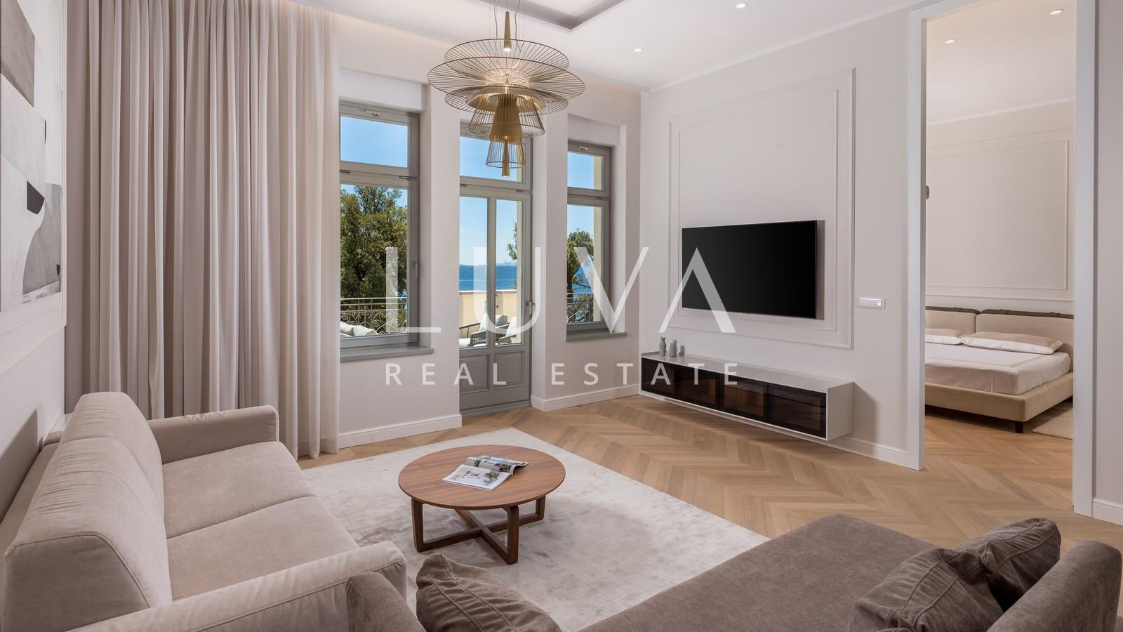 Opatija, city center, luxury apartment NFA 88 m² for sale