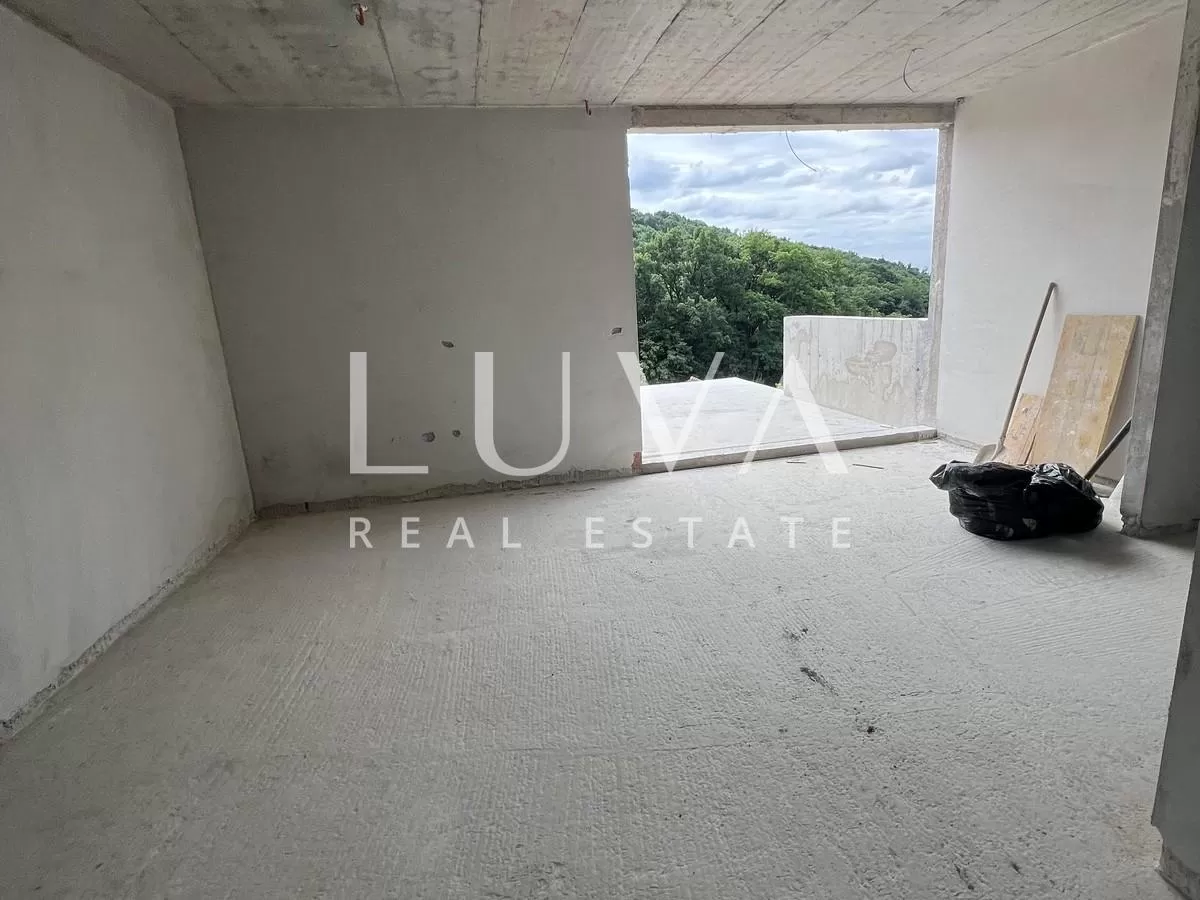 Zagreb, Fraterščica – Neubau 3-Zimmer-Wohnung + 2 Außenstellplätze + 1 Garagenstellplatz, 99m²