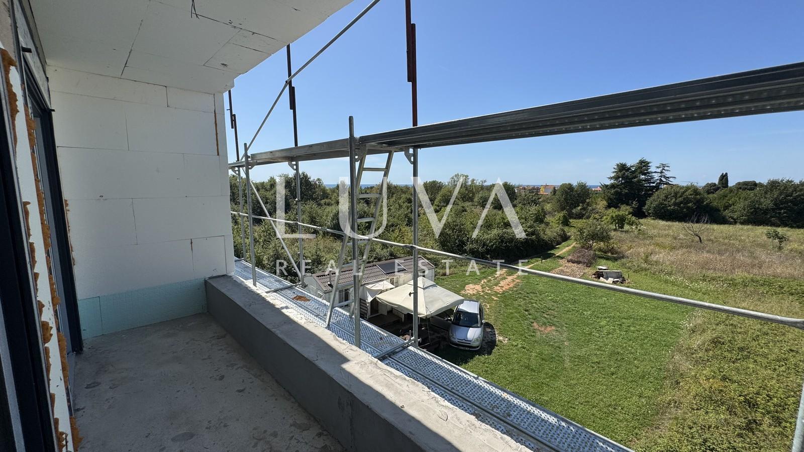 Poreč, Mali Maj, modern penthouse with sea view, 169 m²