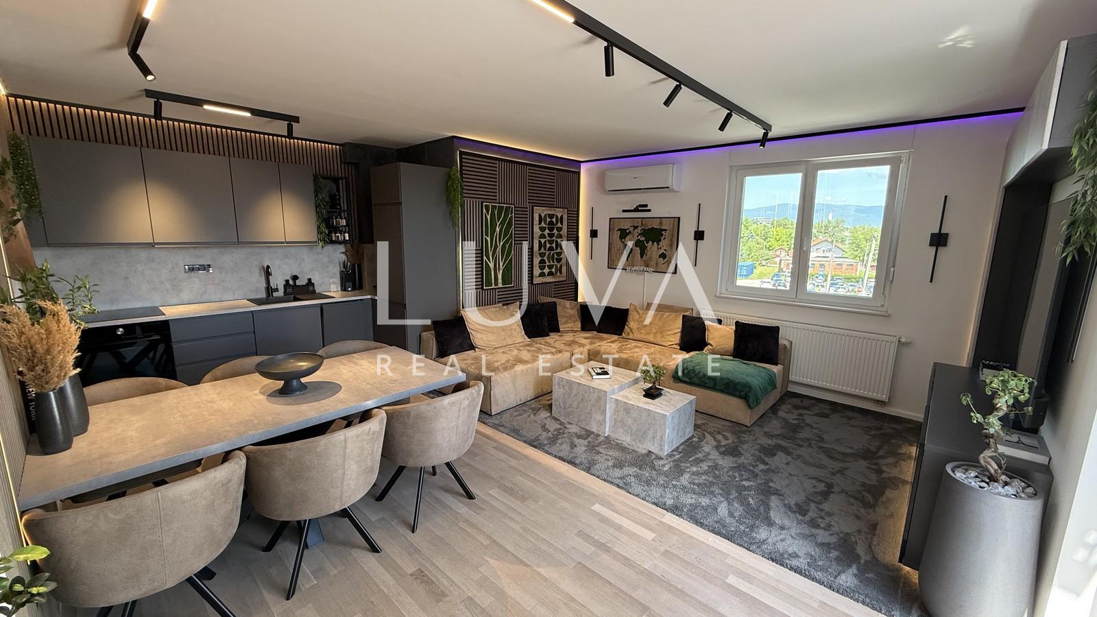 Zagreb, Blato, two-bedroom apartment with terrace and jacuzzi, 76,15 m²
