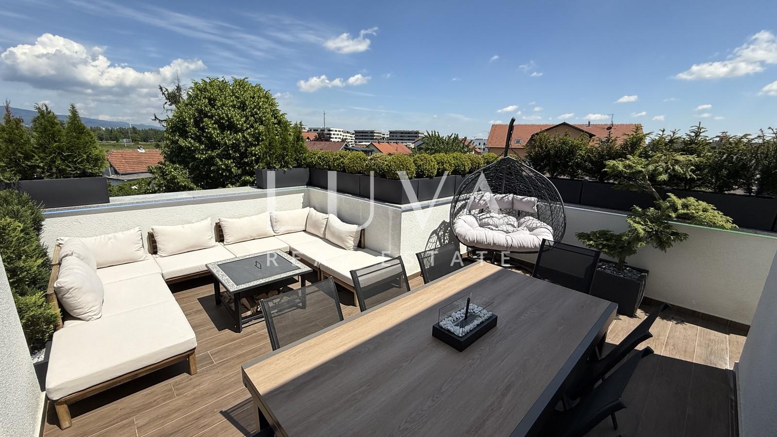 Zagreb, Blato, two-bedroom apartment with terrace and jacuzzi, 76,15 m²