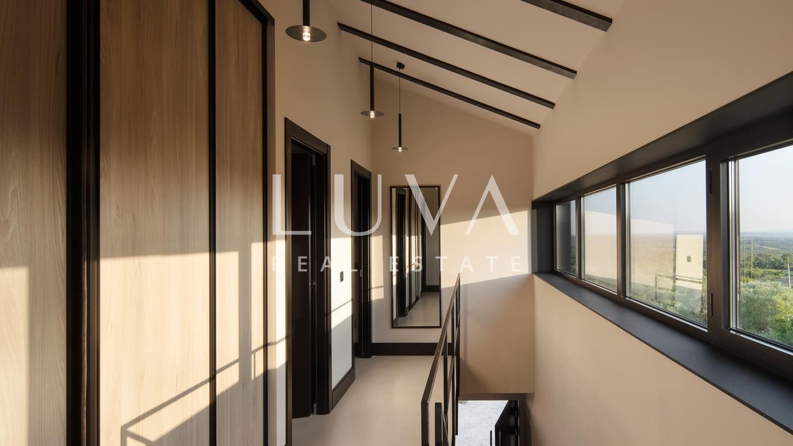 Zadar, Visočane, modern house with pool and wellness area
