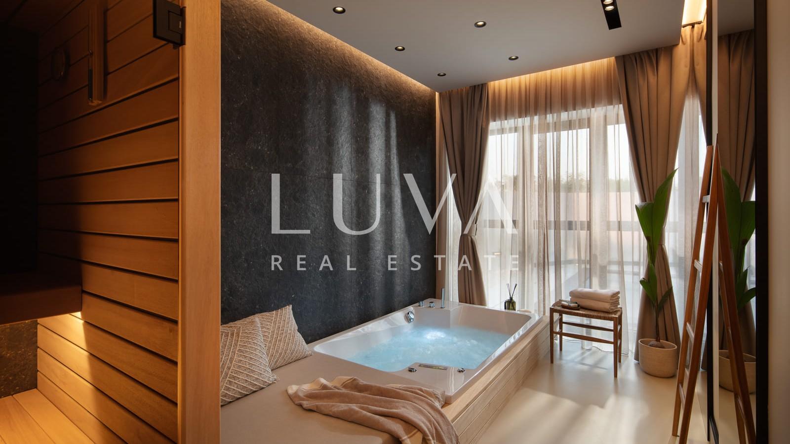 Zadar, Visočane, modern house with pool and wellness area