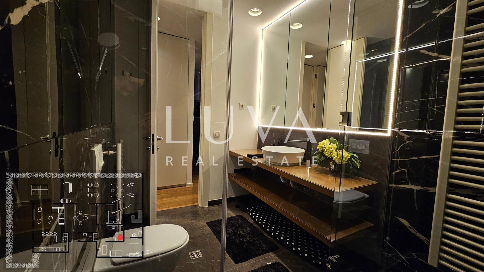 Zagreb, Remete, Luxuswohnung mit Sauna und Jacuzzi, 120 m²