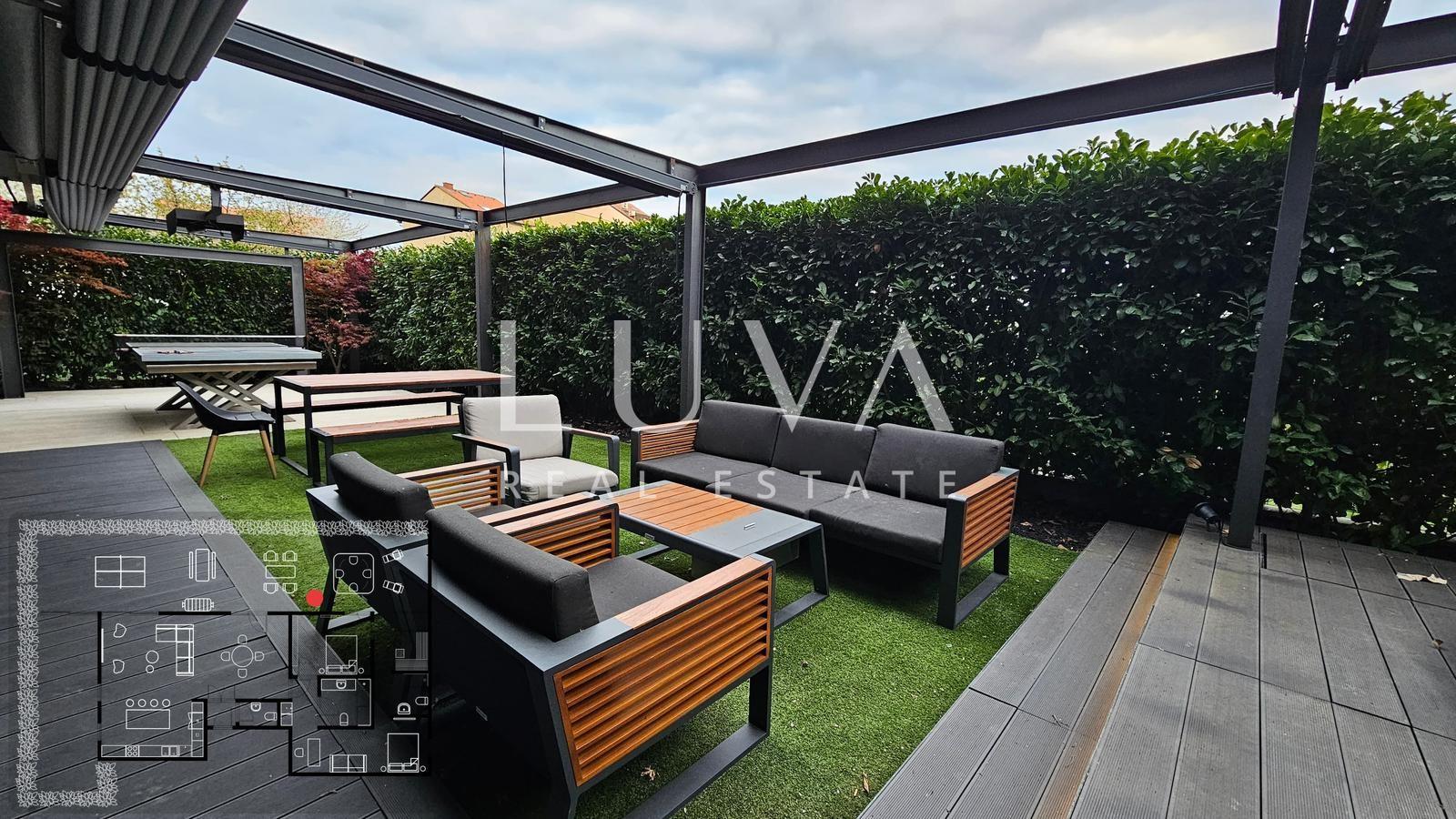 Zagreb, Remete, Luxuswohnung mit Sauna und Jacuzzi, 120 m²