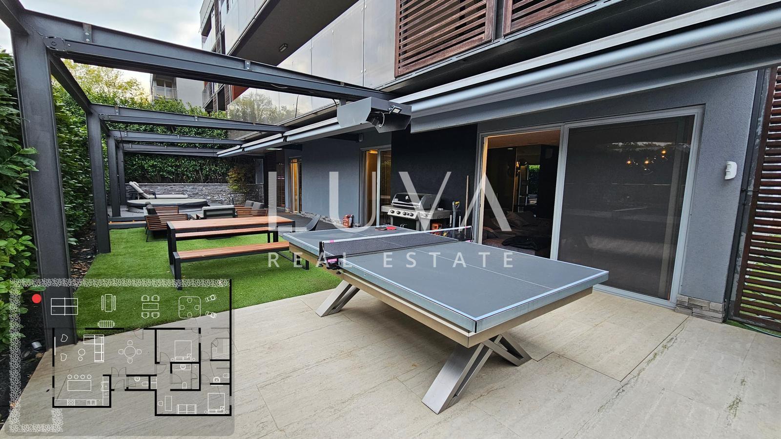 Zagreb, Remete, Luxuswohnung mit Sauna und Jacuzzi, 120 m²
