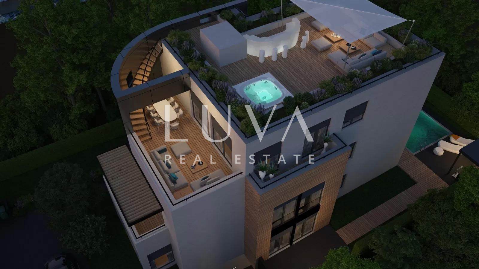 Zagreb, Srebrnjak, Luxus-Penthouse in Neubau zu verkaufen