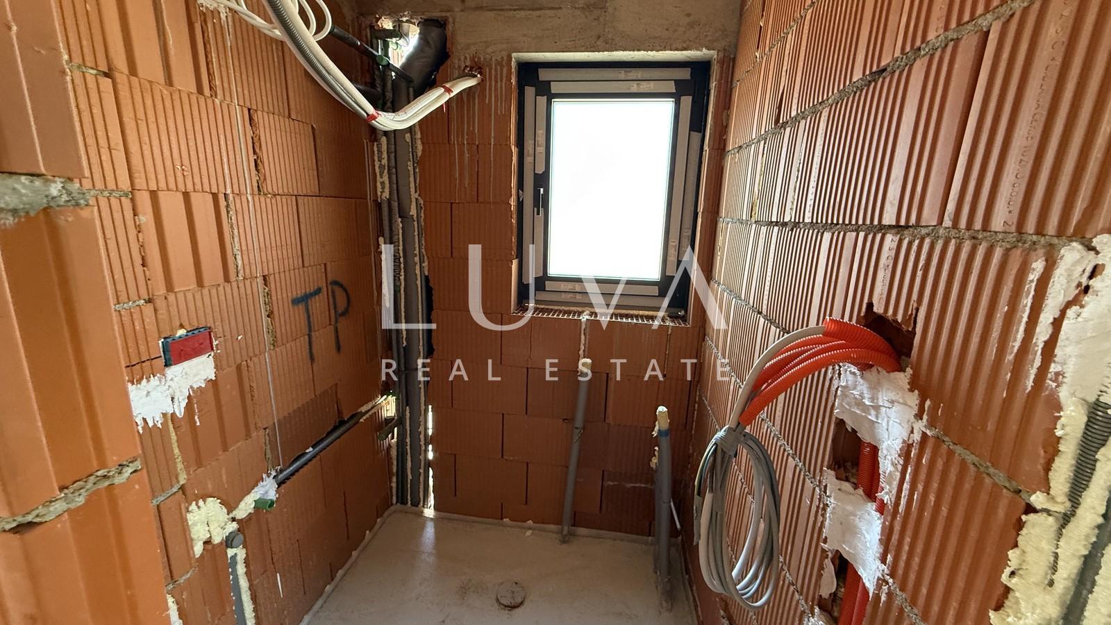 Istria, Sveti Lovreč, modern house with sauna and sea view, 118 m²