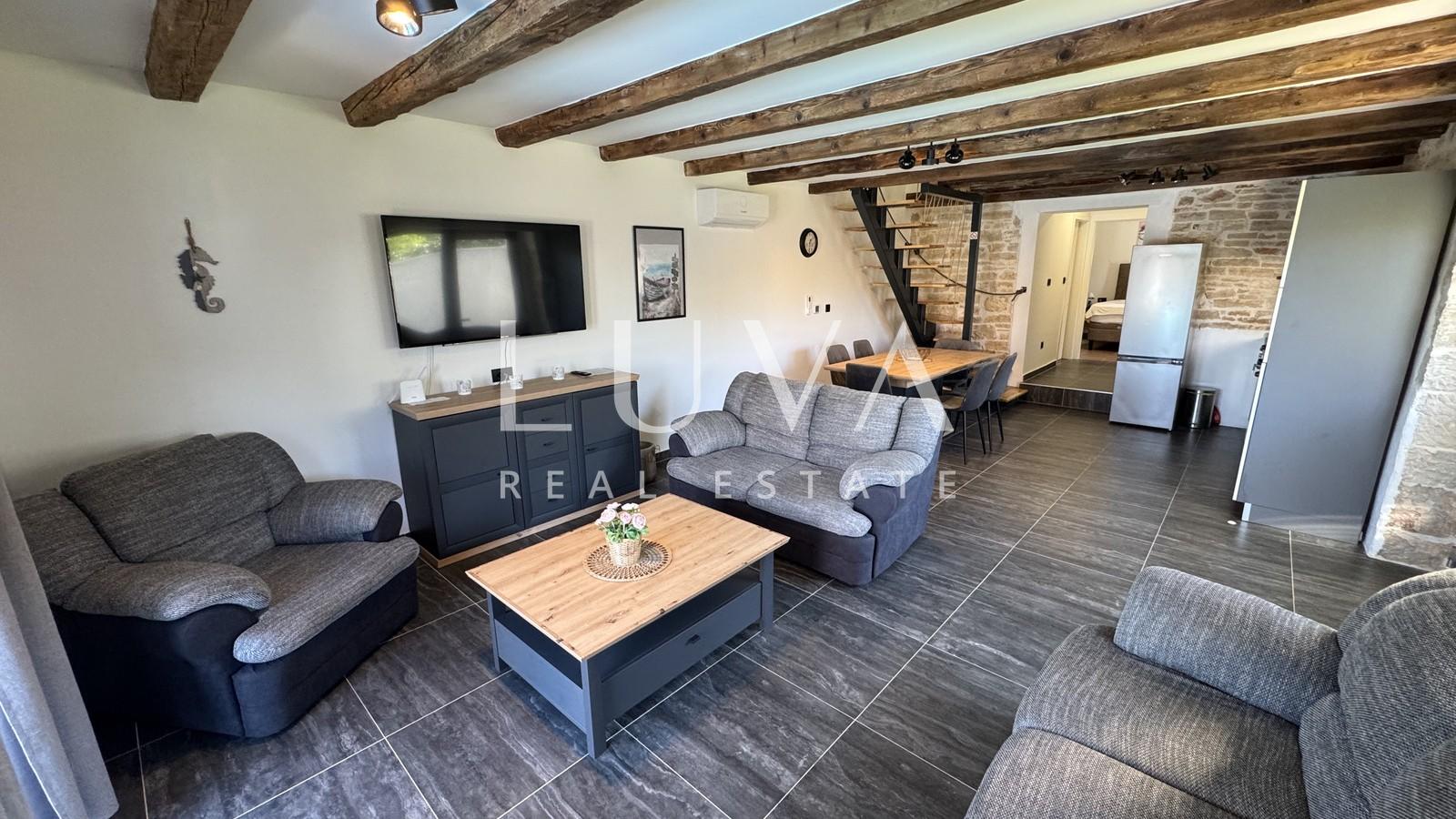 Istria, Poreč, modern stone house with pool, 133 m2