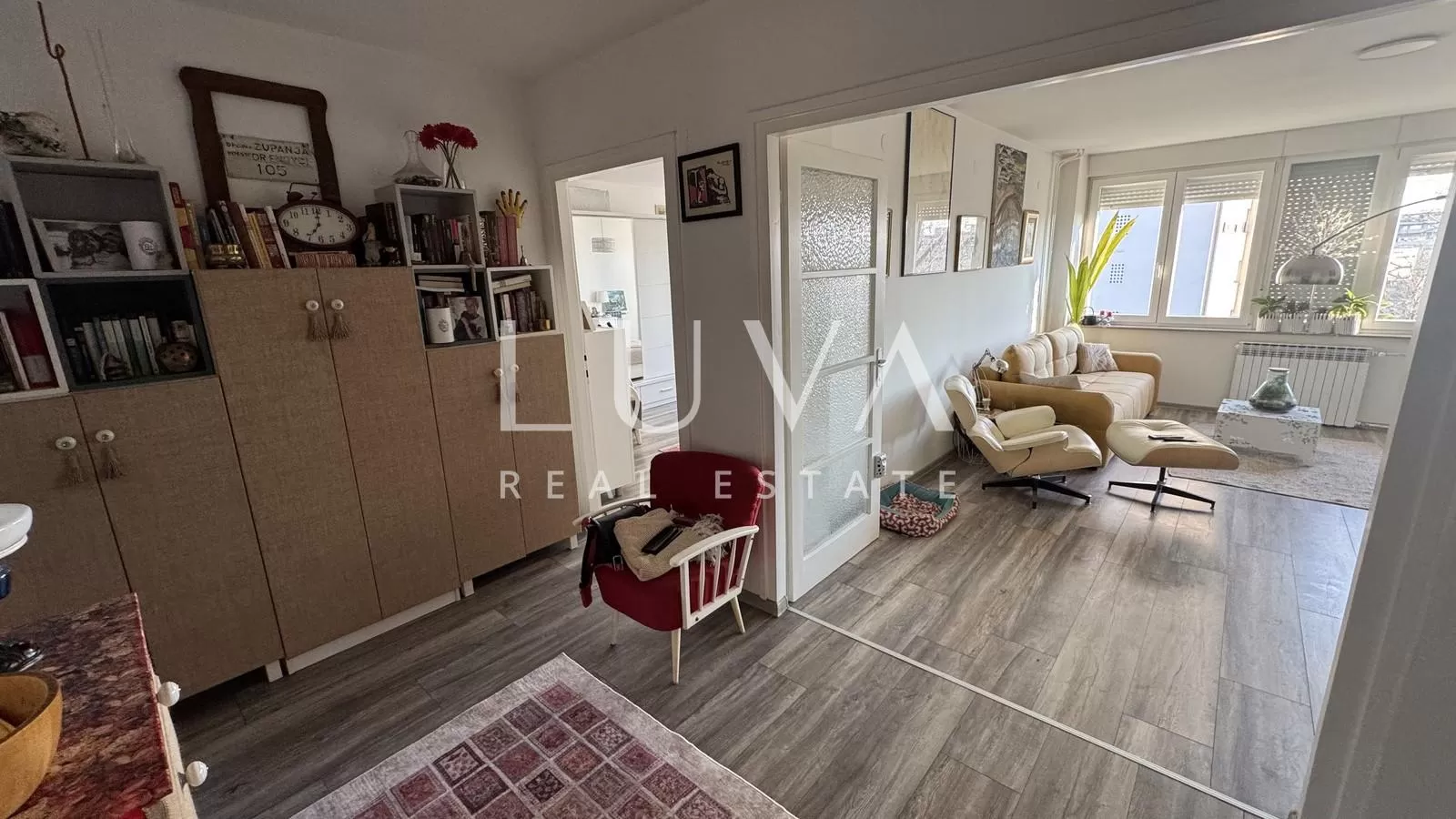Zagreb, Držićeva, komfortable Zweizimmerwohnung mit zwei Balkonen, 67m2 zu verkaufen