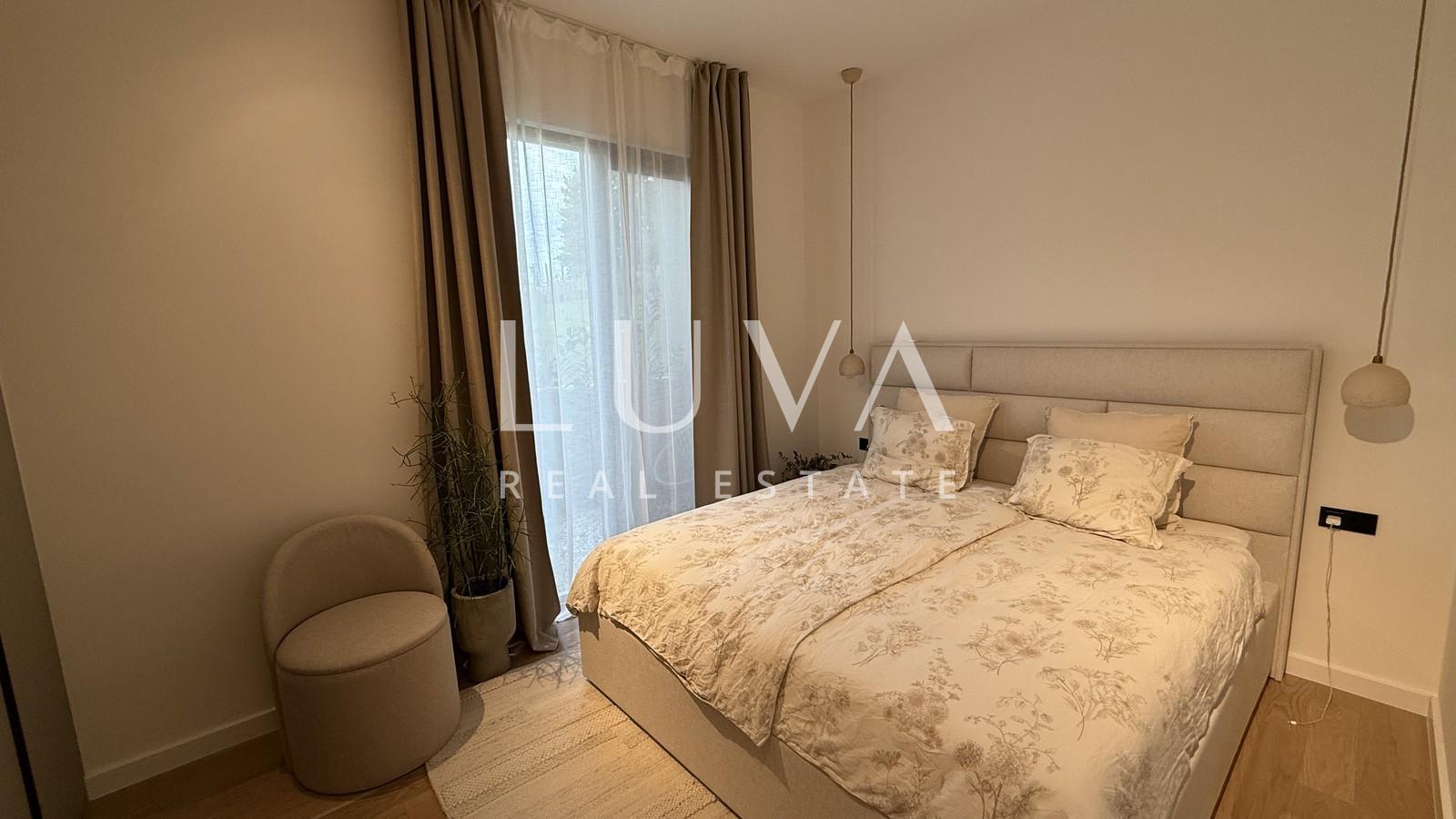 Zagreb, Bukovac, moderne 2-Zimmer-Wohnung mit Garten zur Miete, 60 m2