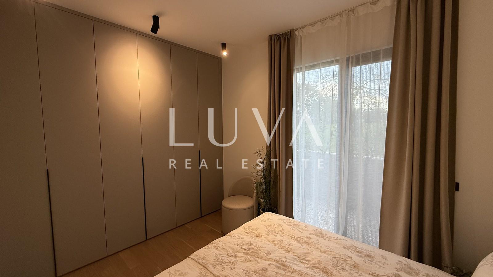 Zagreb, Bukovac, moderne 2-Zimmer-Wohnung mit Garten zur Miete, 60 m2