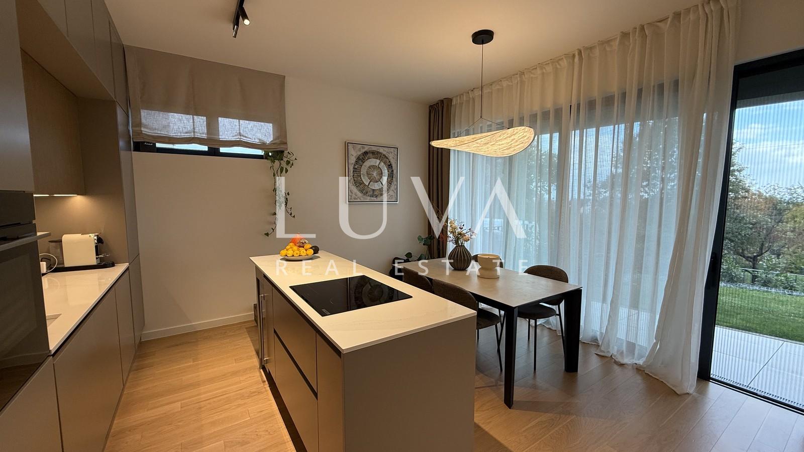 Zagreb, Bukovac, moderne 2-Zimmer-Wohnung mit Garten zur Miete, 60 m2