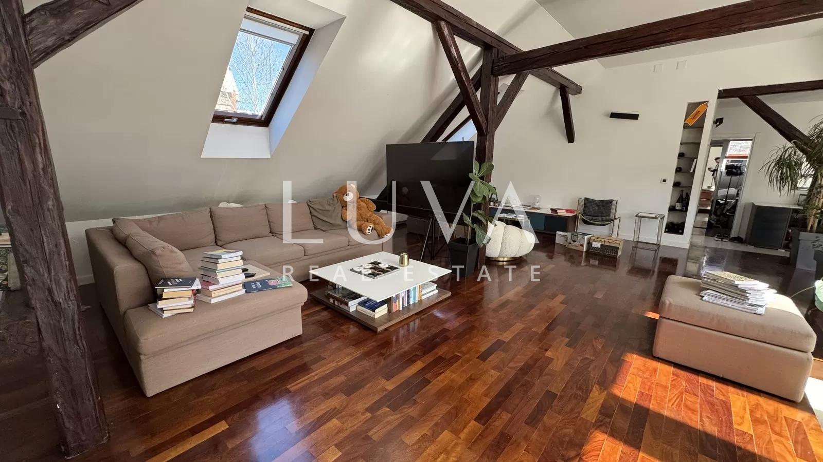Zagreb, Črnomerec, speziell gestaltete Dreizimmerwohnung, 138m2