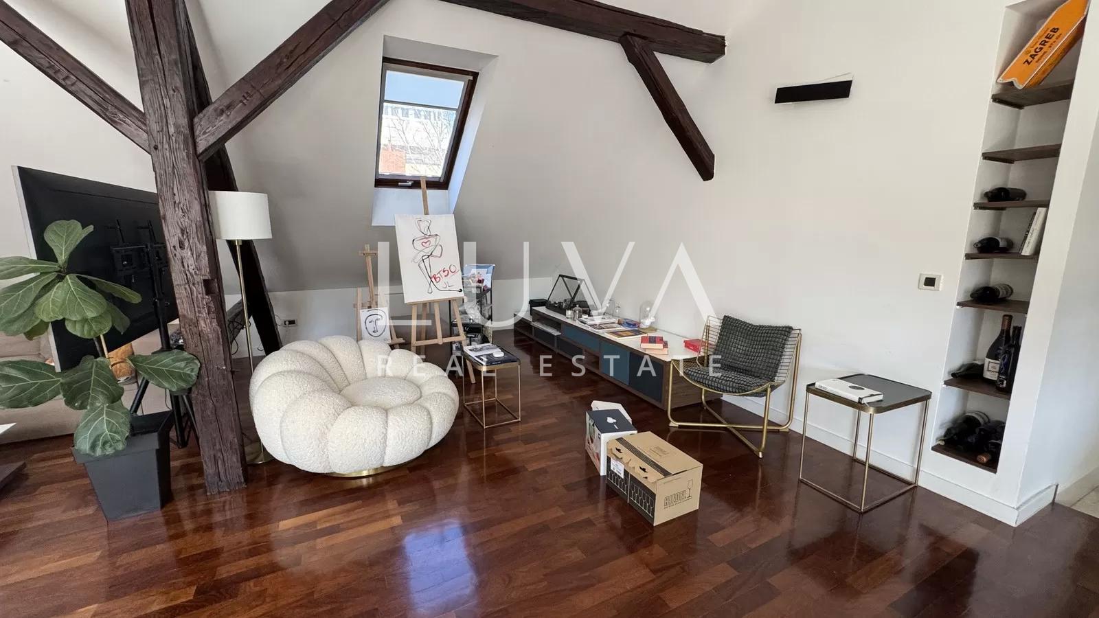 Zagreb, Črnomerec, speziell gestaltete Dreizimmerwohnung, 138m2