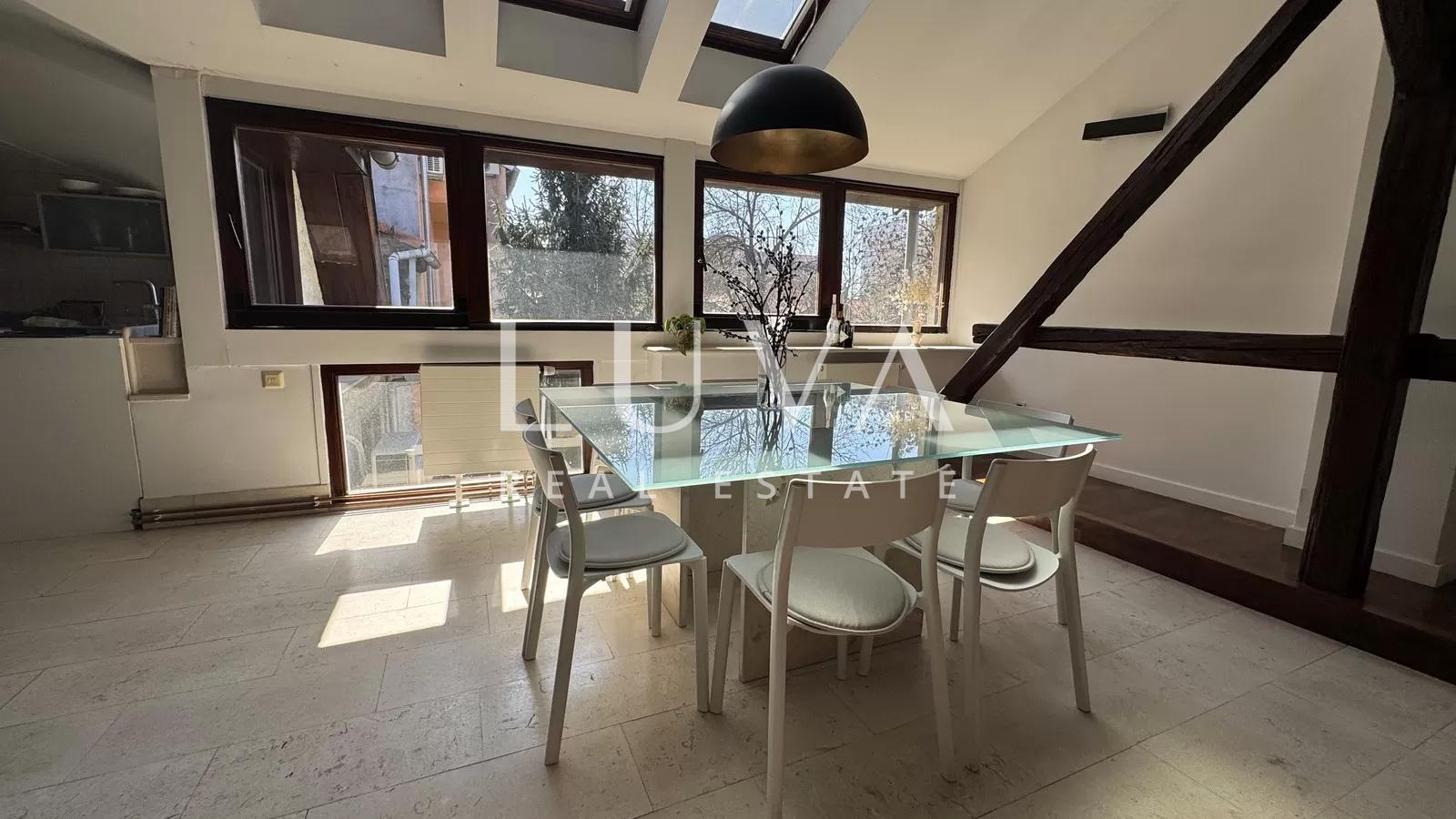 Zagreb, Črnomerec, speziell gestaltete Dreizimmerwohnung, 138m2