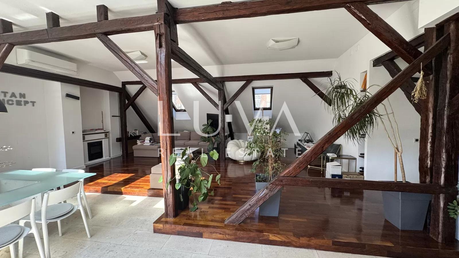 Zagreb, Črnomerec, speziell gestaltete Dreizimmerwohnung, 138m2