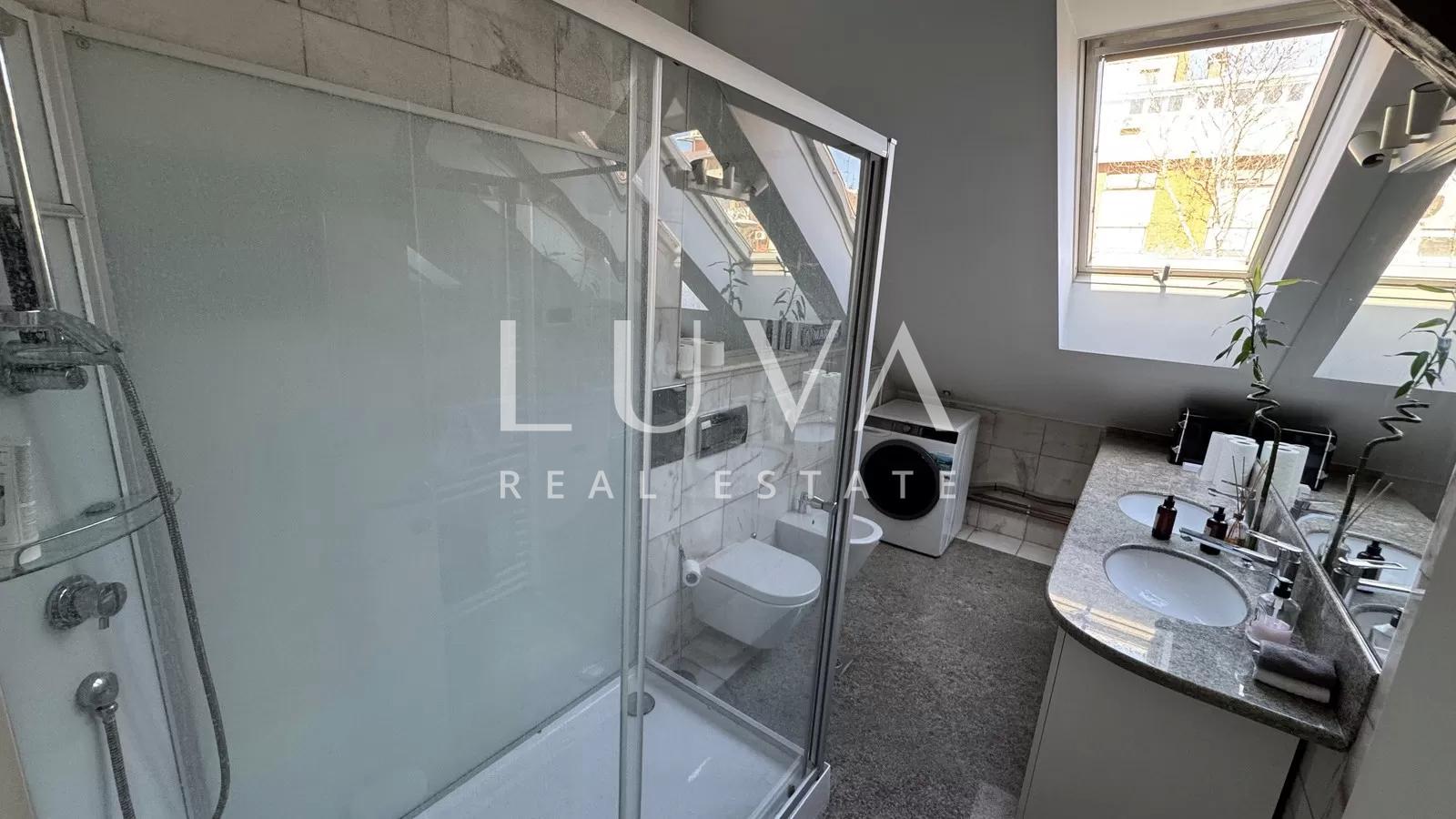 Zagreb, Črnomerec, speziell gestaltete Dreizimmerwohnung, 138m2