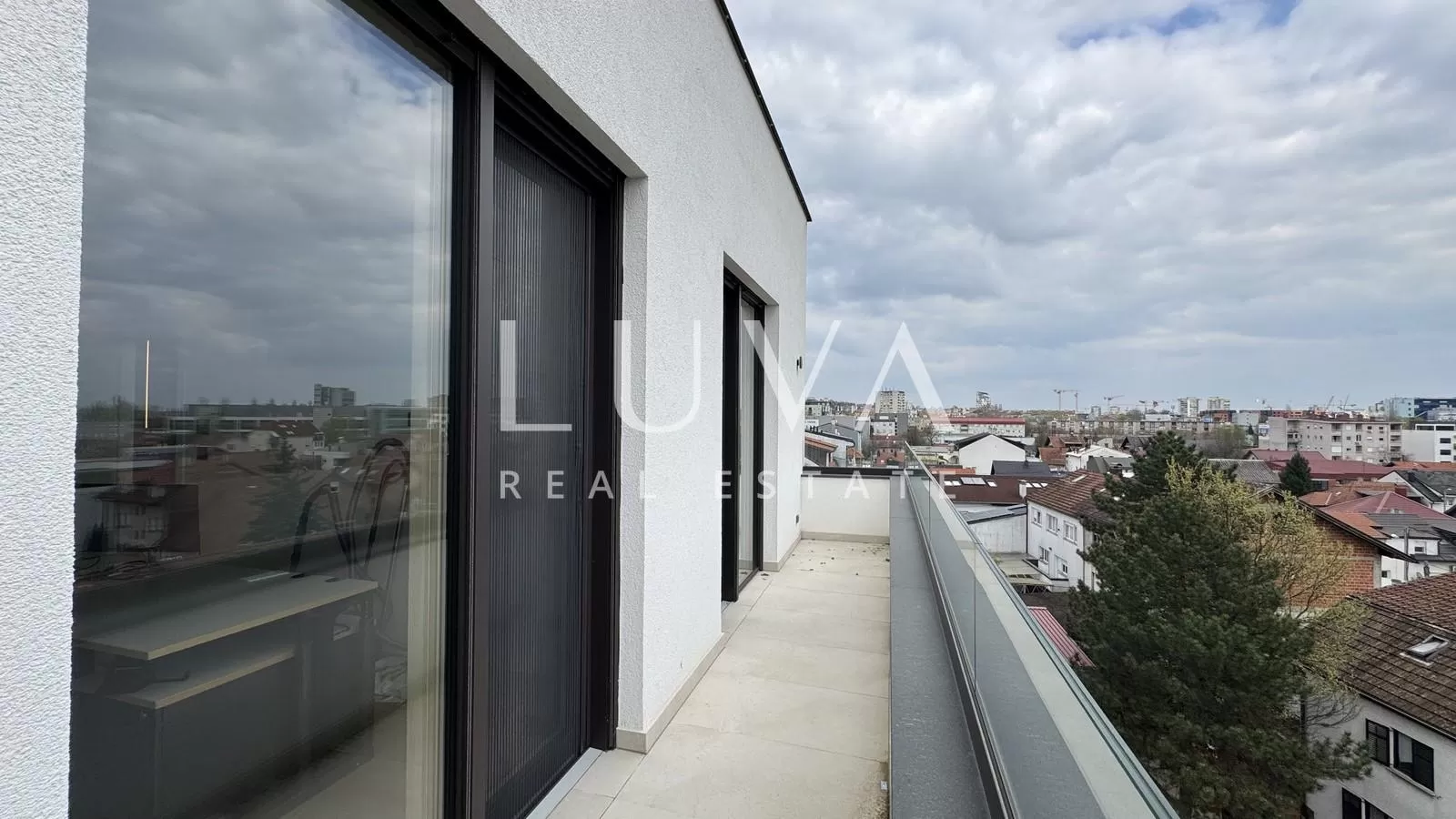 Zagreb, Črnomerec, Moderne Dreizimmer-Penthouse-Wohnung, 86 m2