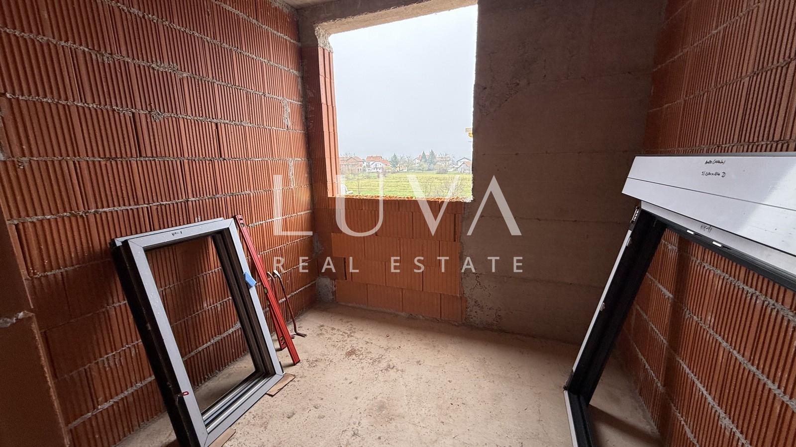 Zagreb, Gornji stupnik, Stan s dvije spavaće sobe na 2. katu, 47,5 m²