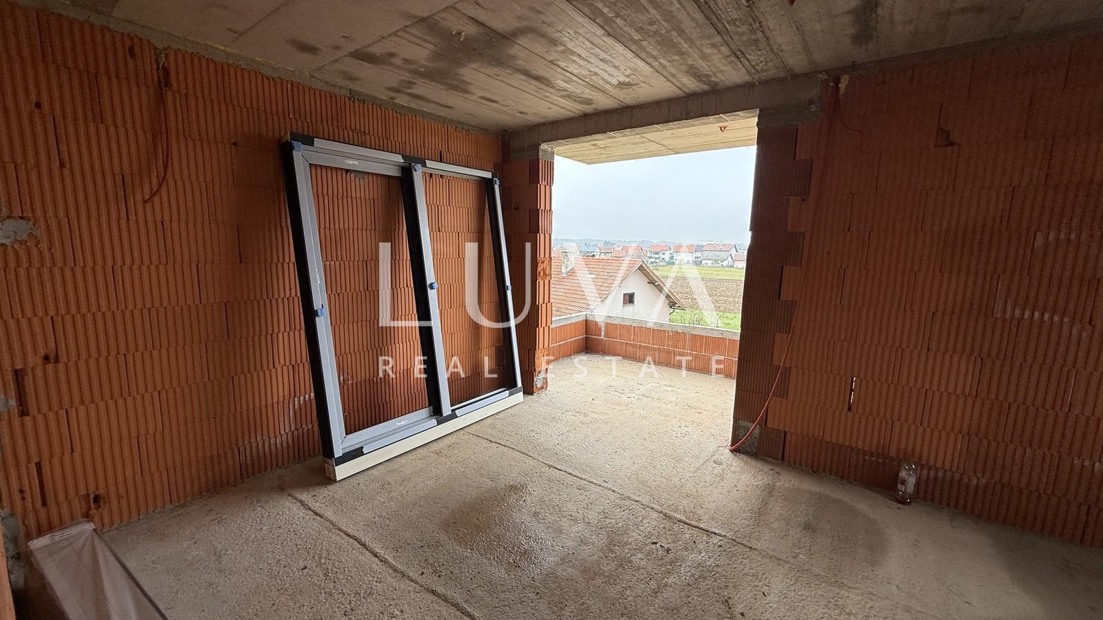 Zagreb, Gornji stupnik, Stan s dvije spavaće sobe na 2. katu, 47,5 m²